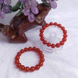  Vòng Tay Mã Não Đỏ Tự Nhiên 10mm 