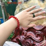  Vòng Tay Mã Não Đỏ Tự Nhiên 10mm 