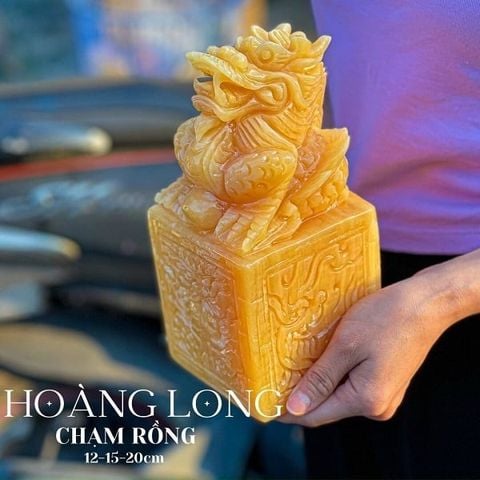 Ấn rồng ngọc hoàng long 12-15-20cm