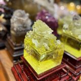 Ấn Rồng Thạch Anh Vàng 
