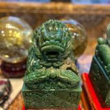  Ấn Rồng Thạch Anh Xanh Mẫu 1 