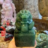  Ấn Rồng Thạch Anh Xanh Mẫu 2 