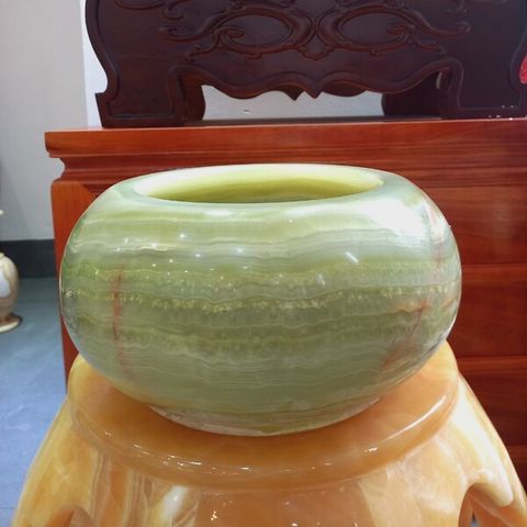  Ang Tụ Bảo Ngọc Onyx Xanh 30x16 cm 
