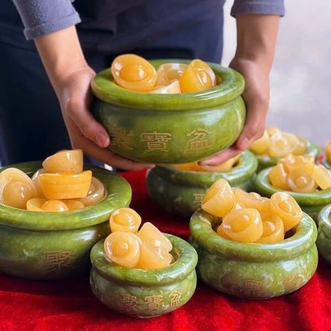  Bát Tụ Bảo Ngọc Serpentine 