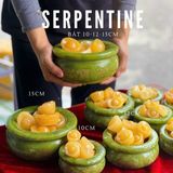 Bát Tụ Bảo Ngọc Serpentine 