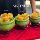  Bát Tụ Bảo Ngọc Serpentine 