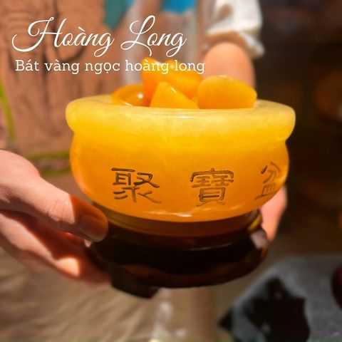 Bát Tụ Bảo Ngọc Hoàng Long 12cm