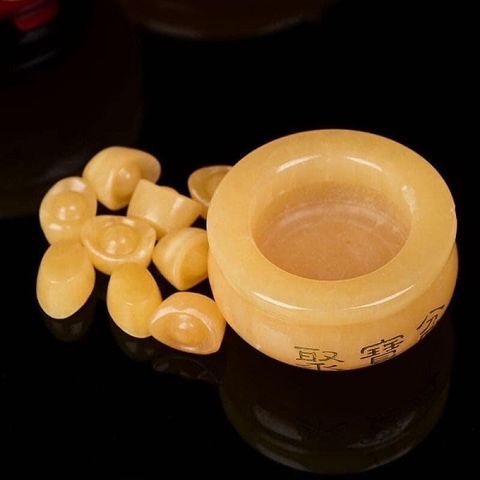 Bát Tụ Bảo Ngọc Hoàng Long 10cm