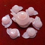  Bộ ấm chén ngọc Onyx hồng 