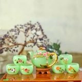  Bộ Ấm Chén ngọc Xanh 