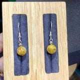  Bông Tai Bạc Gắn Các Loại Đá Quý 