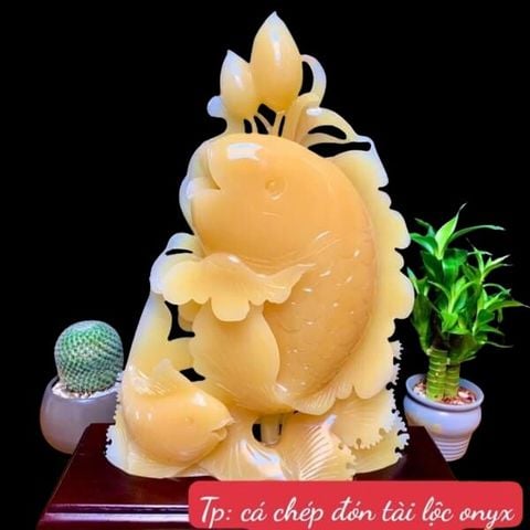 Tác phẩm Cá Chép Đón Tài Lộc