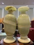  Cặp Lục Bình Ngọc Onyx Xanh 50x20cm 
