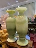  Cặp Lục Bình Ngọc Onyx Xanh 52x18cm 