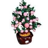  Cây Đào Thạch Anh Hồng 38 Quả 95cm 