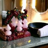  Cây Hồ Lô Ngũ Lộc Ngọc Onyx Hồng 