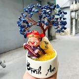  Cây Tài Lộc Thạch Anh Lapis lazuli 