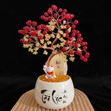  Cây Tài Lộc Thạch Anh 28cm 