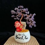  Cây Tài Lộc Thạch Anh 28cm 