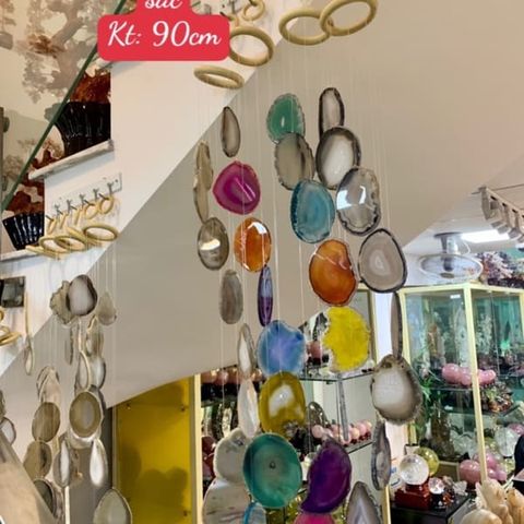 Chuông Gió Đá Mã Não