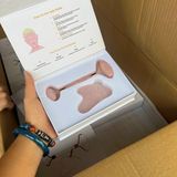  Combo Thanh lăn mặt Massage và Guasha 