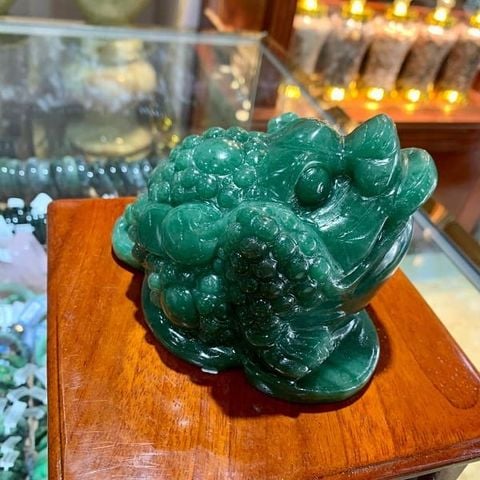 Thiềm Thừ Thạch anh xanh 1.56kg