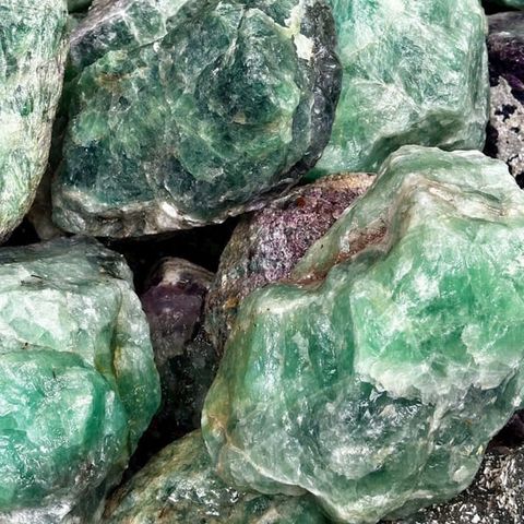 Đá Fluorite Thô Tự Nhiên