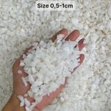  Thạch Anh trắng đục vụn thô 