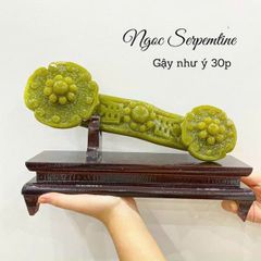 Gậy Như Ý Ngọc Serpentine 30cm