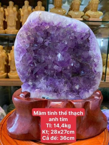 Hốc Thạch Anh Tím 14.4kg