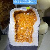  Hốc Thạch Anh Vàng 20.5kg 