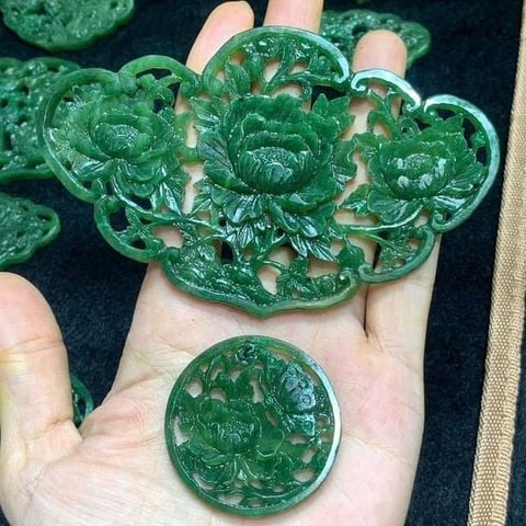 Khánh Ngọc Bích Hoa Mẫu Đơn 11cm