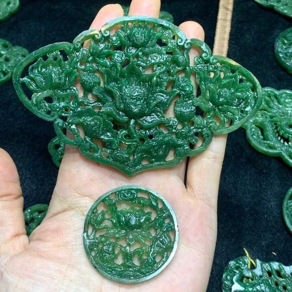  Khánh Ngọc Bích Hoa Sen 11cm 