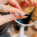  Vàng Trắng Đính Kim Cương Moissanite (set 1) 