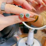  Vàng Trắng Đính Kim Cương Moissanite (set 2) 