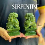  Kỳ Lân Phong Thủy Ngọc Serpentine 