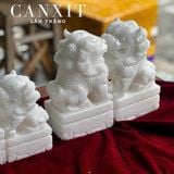  Kỳ Lân Phong Thủy Canxit trắng 