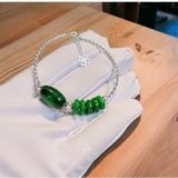  Lắc Tay Bạc Lu Thống Mix Ngũ Điếu Sơn Thuỷ 