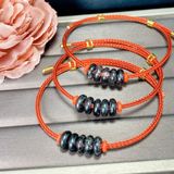  Lắc Tay Dây Cáp Đồng Điếu Ngũ Phúc Thạch Anh 