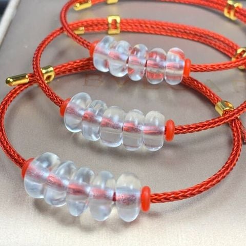  Lắc Tay Dây Cáp Đồng Điếu Ngũ Phúc Thạch Anh 