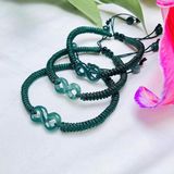  Lắc Tay Như Ý Nguyện Lam Ngọc 