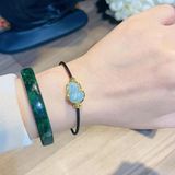  Lắc Tay Tỳ Hưu Đá Quý Bọc Vàng 