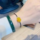  Lắc Tay Tỳ Hưu Đá Quý Bọc Vàng 