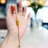 Lắc Tay Vàng Mix Ngũ Điếu Thạch Anh Tóc Vàng 