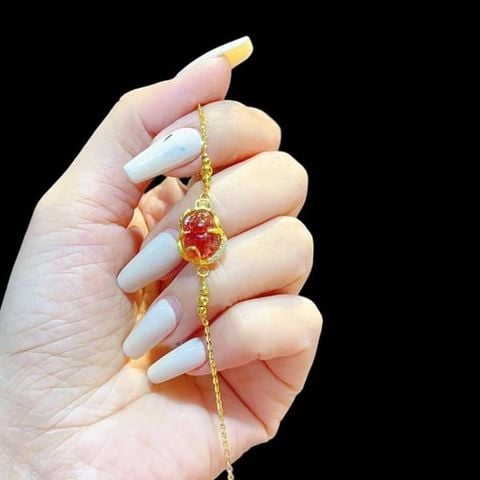 Lắc Vàng Tỳ Hưu Thiên Lộc Bọc Vàng 10K