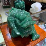  Tượng Long Quy Thạch Anh Xanh 2,2kg 