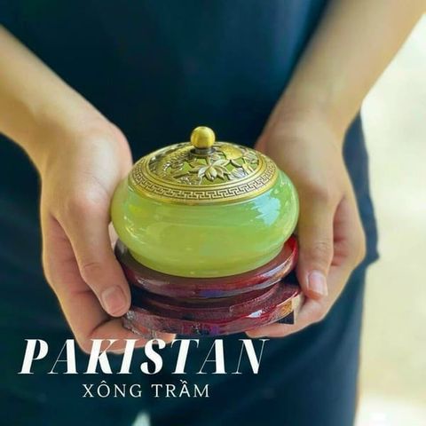 Lư Xông Trầm Ngọc Pakistan 10cm
