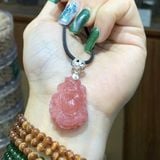  Mặt Dây Chuyền Hồ Ly Chúa Đá Đào Hoa VIP 