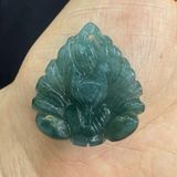  Mặt Dây Chuyền Hồ Ly Chúa Lam Ngọc 