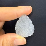  Mặt Dây Chuyền Hồ Ly Chúa Mã Não Trắng Mẫu 1 